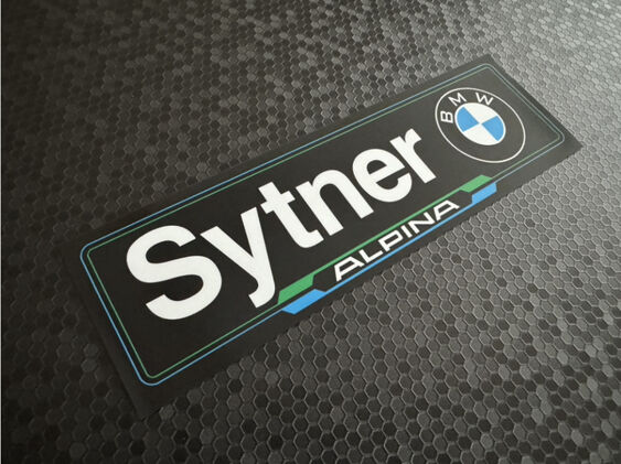 Sytner - Nottingham - BMW Alpina - Dealer Sticker - V1