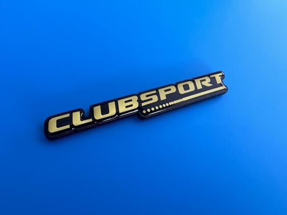 Clubsport Perspex Mounted Gel Badge