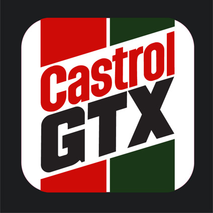 Castrol GTX Square Decal