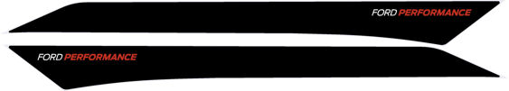 Puma 2020 Lower Angled Side Stripes with Ford Performance Logo
