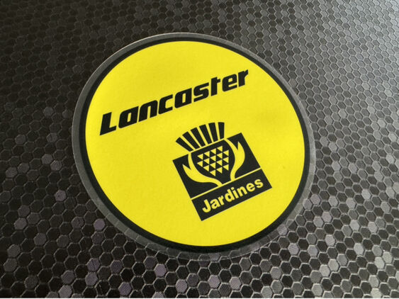 Lancaster - Jardines - Round - Dealer Sticker