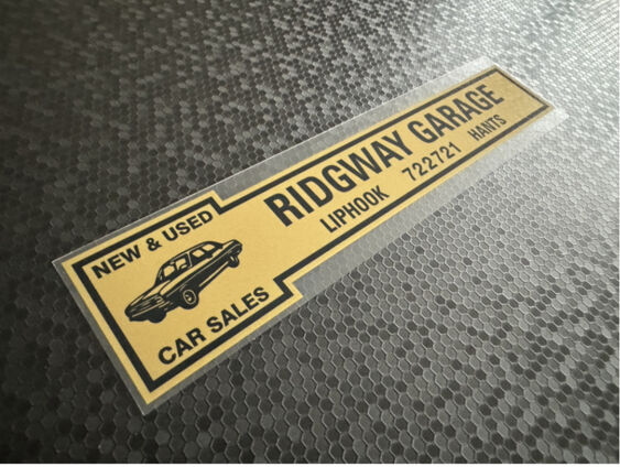 Dealer Stickers / DMB Graphics Ltd | Page: 40