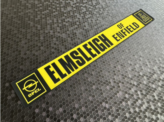 Elmsleigh of Enfield - Opel - Dealer Sticker