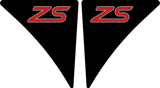Fiesta Mk7 ZS Wing GEL Badges - PAIR