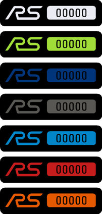 RS Build Number Gel Badge - Short Version