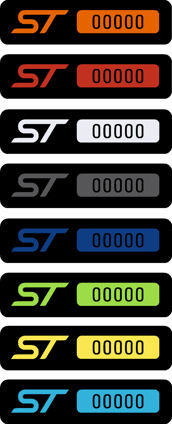 ST Build Number Gel Badge - Short Version