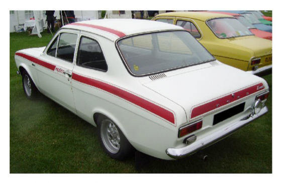 Escort Mk1 Mexico Stripe kit
