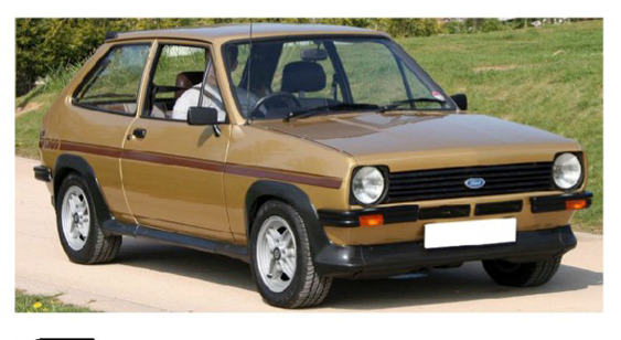 Fiesta Mk1 1300S Stripe Kit
