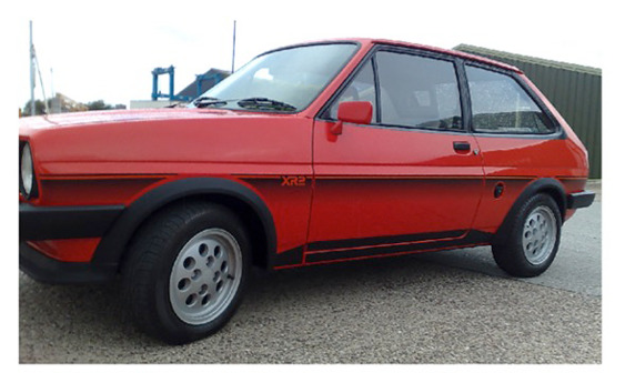 Fiesta Mk1 XR2 Stripe Kit