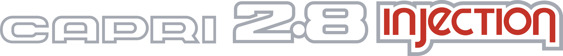 Capri 2.8 Injection decal