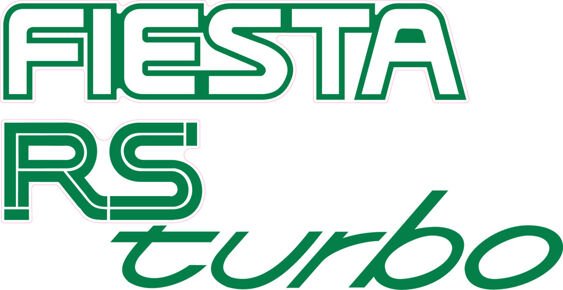 Fiesta Mk3 RS Turbo Tailgate Decal