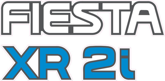 Fiesta Mk3 XR2i Tailgate Decal