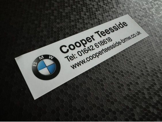 Cooper Teesside - BMW - Dealer Sticker