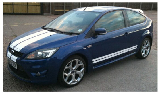 Focus Mk2 Lower Side Stripes - NO Logo