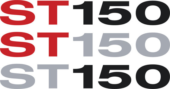 Fiesta Mk6 ST150 Side Moulding Decals