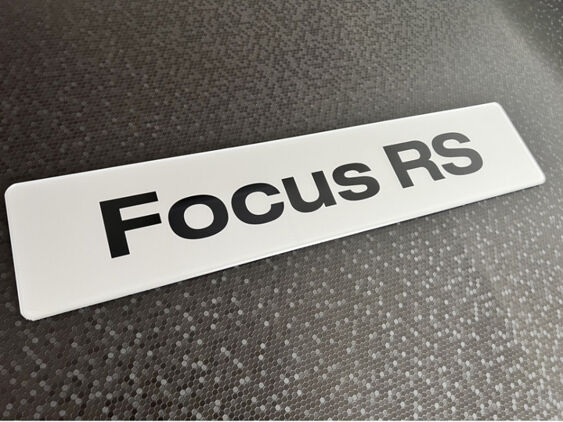 Focus RS Mk2 Showplates