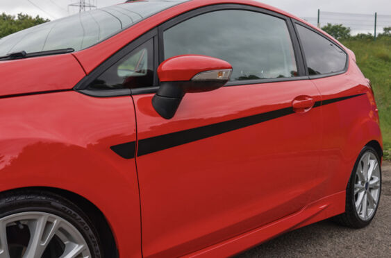Fiesta Mk7 SOLID Side Stripes