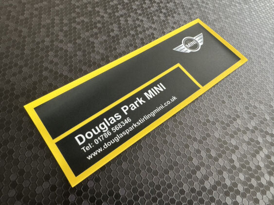 Douglas Park Stirling - Mini - Dealer Sticker