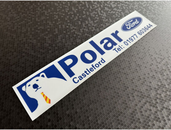 Polar Ford - Castleford - Dealer Sticker
