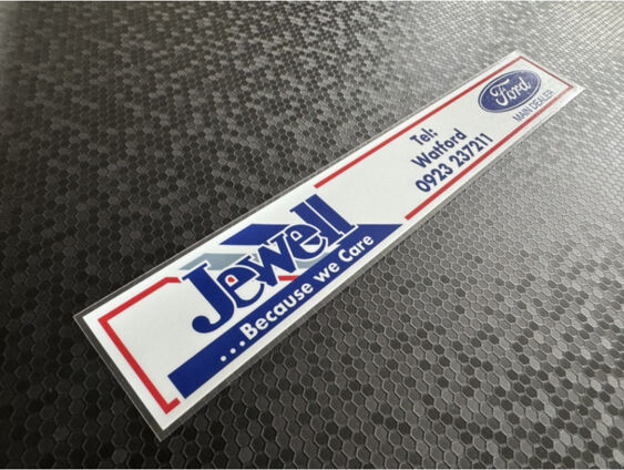 Jewell - Watford - Ford - Dealer Sticker - V2