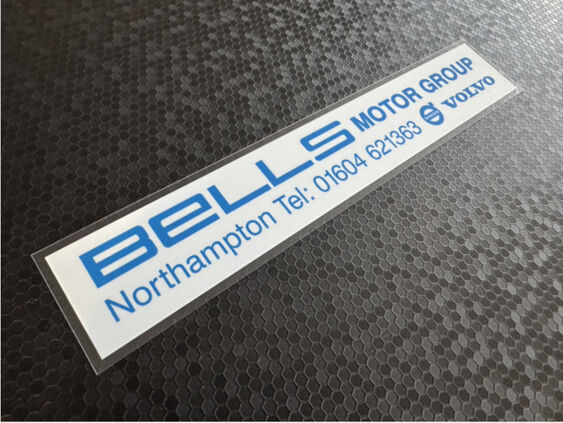Bells Motor Group - Northampton - Volvo - Dealer Sticker