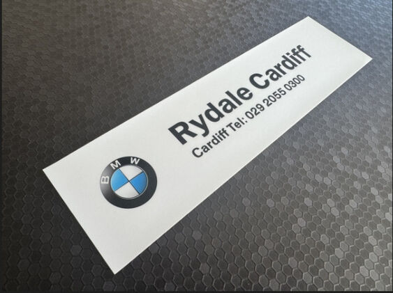 Rydale Cardiff - BMW - Dealer Sticker