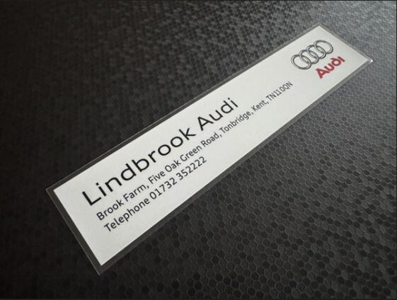 Lindbrook Audi - Dealer Sticker