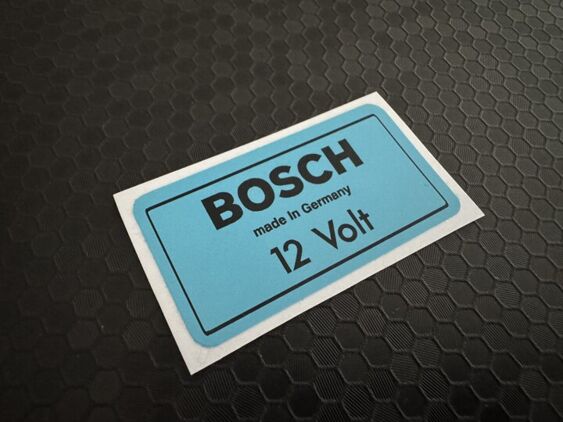 Bosch Coil Decal 12V