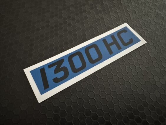 1300 HC Rocker Cover Decal