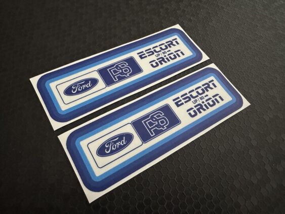 Escort - Orion Koni Suspension Decals