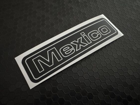 Escort Mk2 'Mexico' Dash Decal