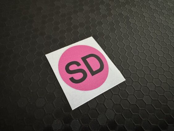 Sierra Cosworth Rear Diff Decal - SD