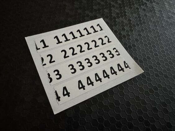 Escort Mk2 RS2000 - Spark Plug Lead Decals