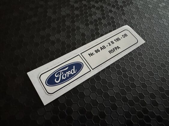Escort Mk4 RS Turbo S2 Brake Servo Decal