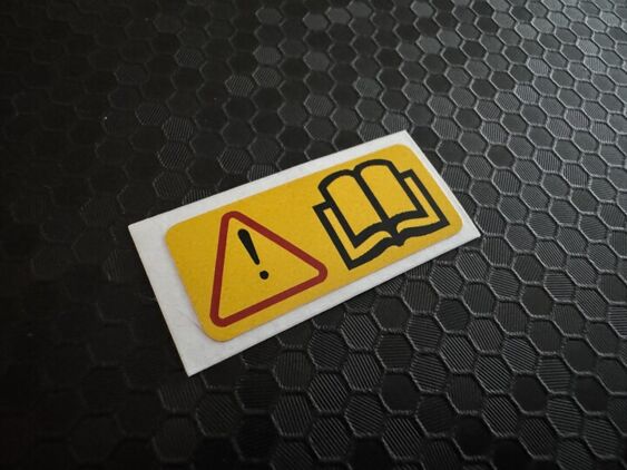 Focus Mk1 RS - Brake Fluid Reservoir sticker