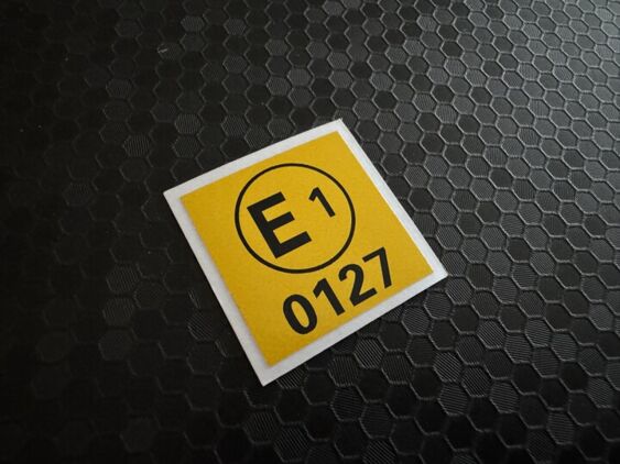 Focus Mk1 RS - Washer Fluid Reservoir sticker