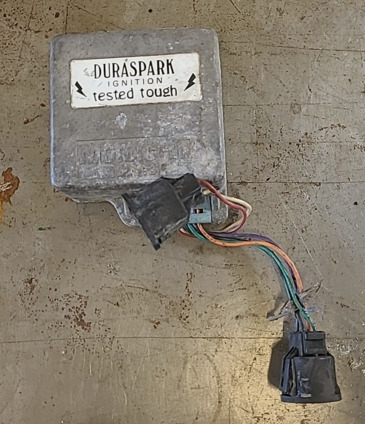 Duraspark Ignition Module Decal