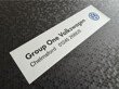 Group One Volkswagen VW Chelmsford dealer sticker 200x55 AP