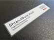 Shrewsbury Audi Dealer Sticker 255x55 AP