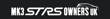 Mk3 ST RS Owners UK Logo Estate Sunstrip