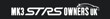 Mk3 ST RS Owners UK Logo RS Sunstrip