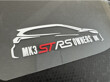 Mk3 STRS Small Decals Two Colour ST Estate 2