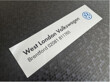 West London VW Brentford dealer sticker 200x55 AP