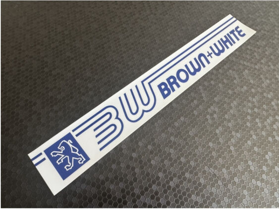 Brown and White - Coventry - Peugeot - Dealer Sticker