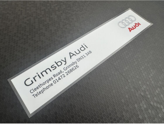 Grimsby Audi - Dealer Sticker