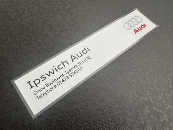 Ipswich Audi - Dealer Sticker