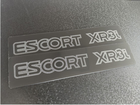 Escort XR3i Showplates - 90 Spec