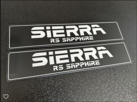 Sierra RS Sapphire Showplates