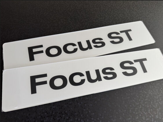 Focus ST Mk2 Showplates