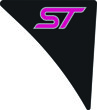 Black/Magenta Hot Pink